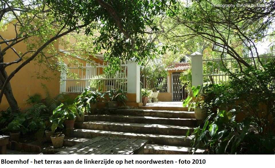 12. Bloemhof terras aan de linkerzijde op het noordwesten 2010